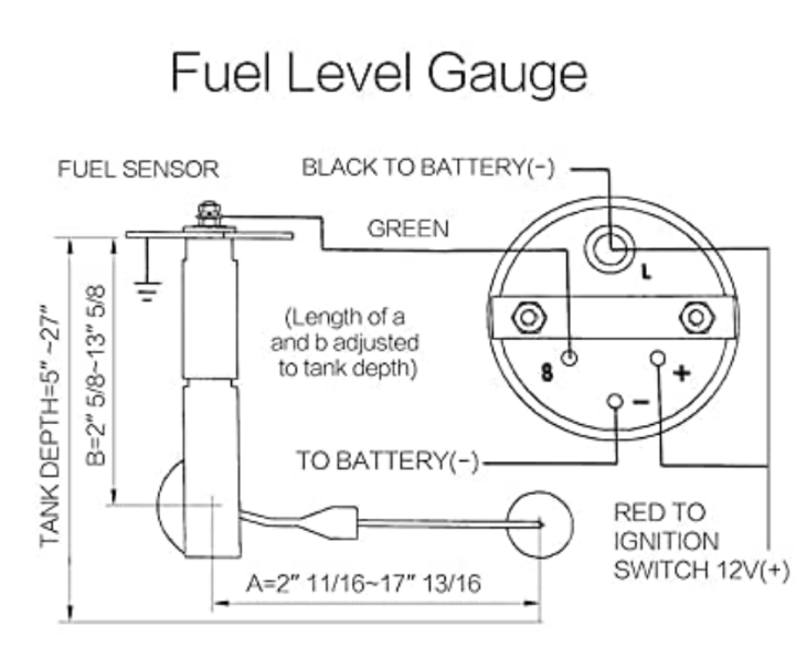  Fuel Gas Tank Sending Unit Level Sensor Gauge